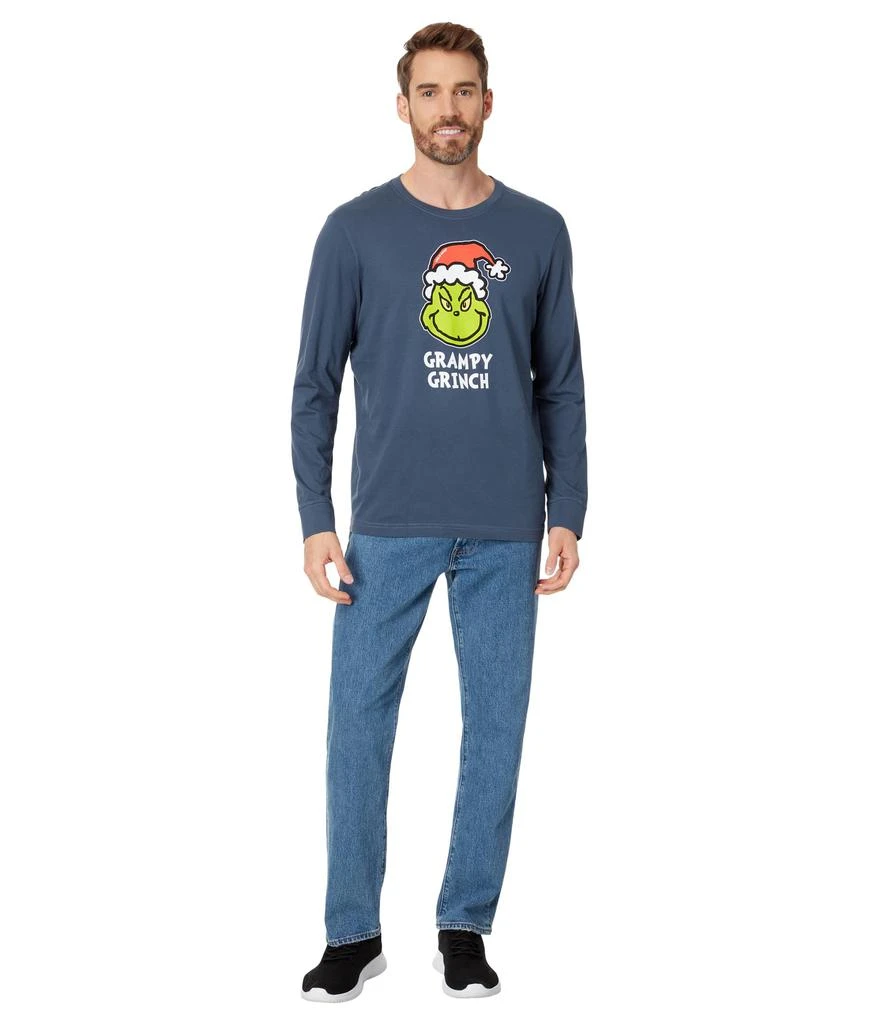Life is Good Grampy Grinch Long Sleeve Crusher™ Tee 4