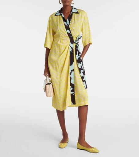 Jimmy Choo Elme bow-detail leather ballet flats 2