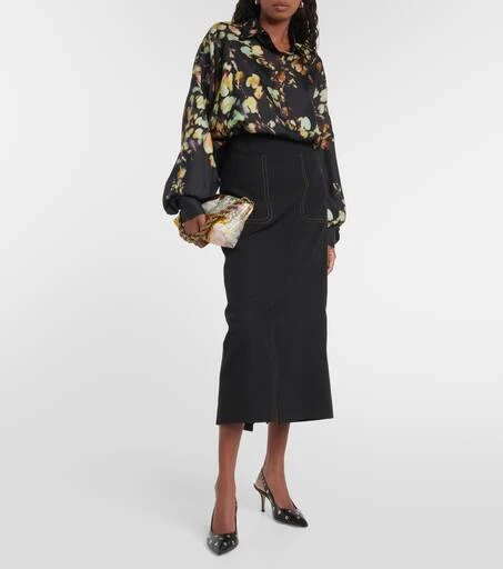 Gianvito Rossi Lydia studded leather slingback pumps 2