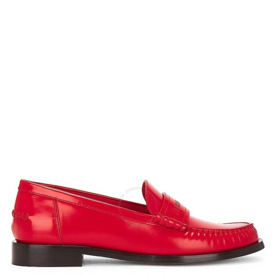 Salvatore Ferragamo Red Irina Leather Moccasin 1
