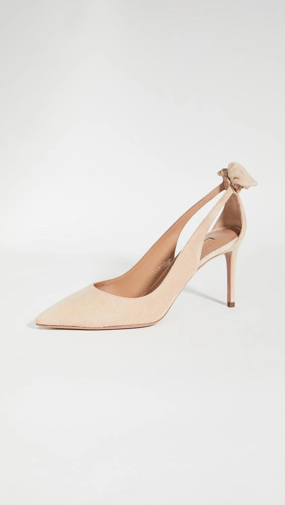 Aquazzura 85mm Bow Tie Pumps 1