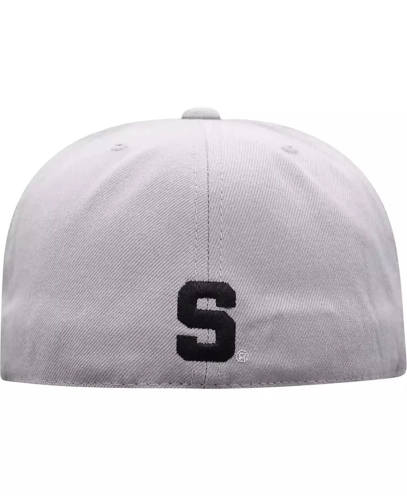 Top of the World Men's Gray Michigan State Spartans Fitted Hat 5