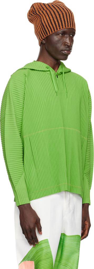 Homme Plissé Issey Miyake Green Ronan Bouroullec Edition RB_Color Palette 2 Hoodie