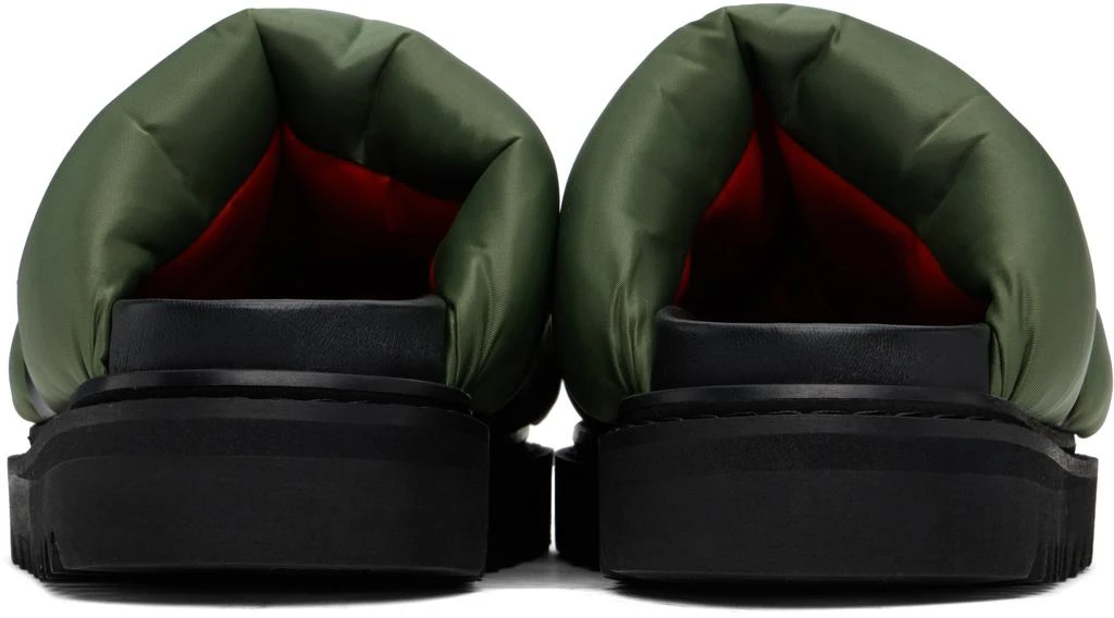 Toga Virilis Green Nylon Slippers 2