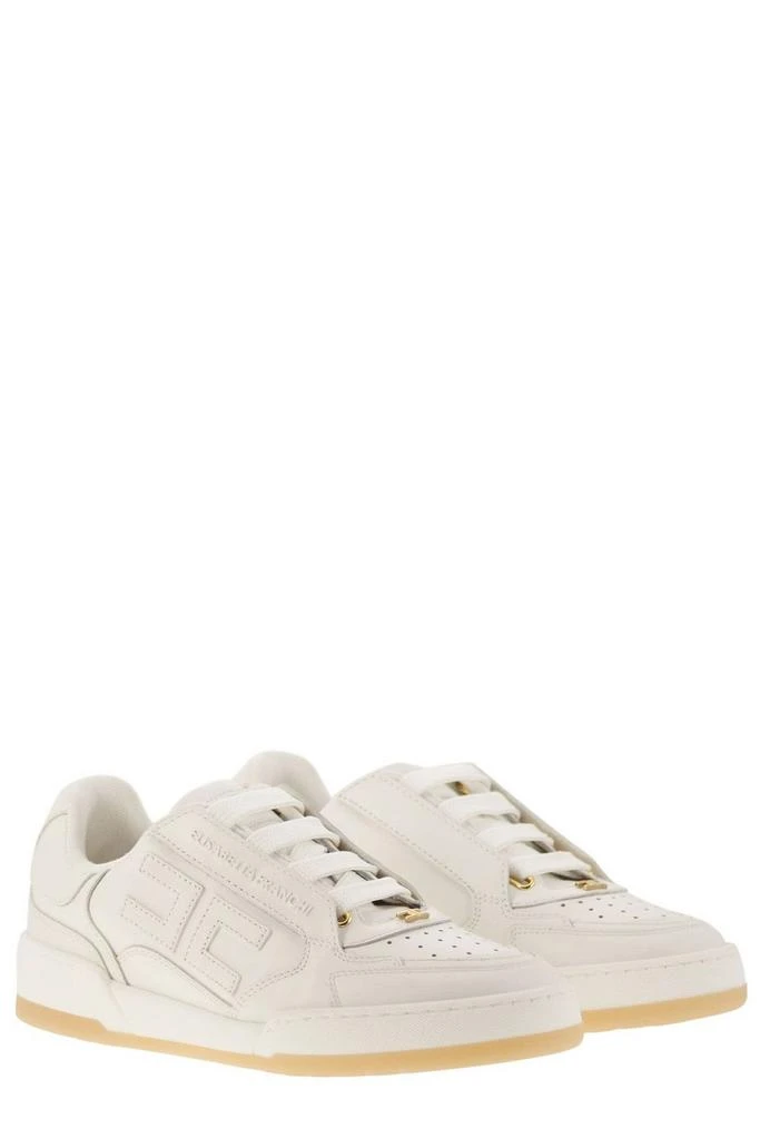 ELISABETTA FRANCHI Elisabetta Franchi Logo Embossed Low-Top Sneakers 4
