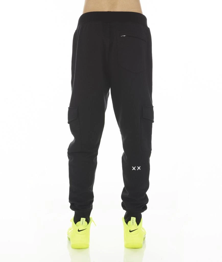 Cult Of Individuality CARGO SWEATPANT IN BLACK 5