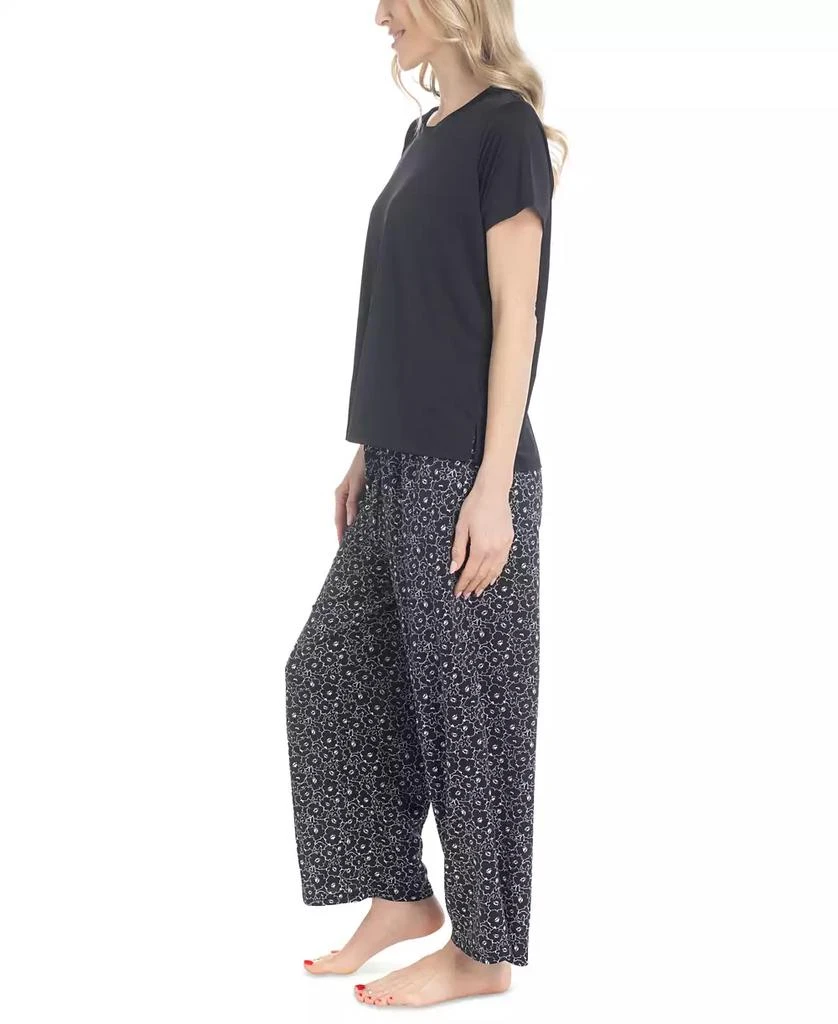 MUK LUKS Women's 2-Pc. Short-Sleeve Pajamas Set 3