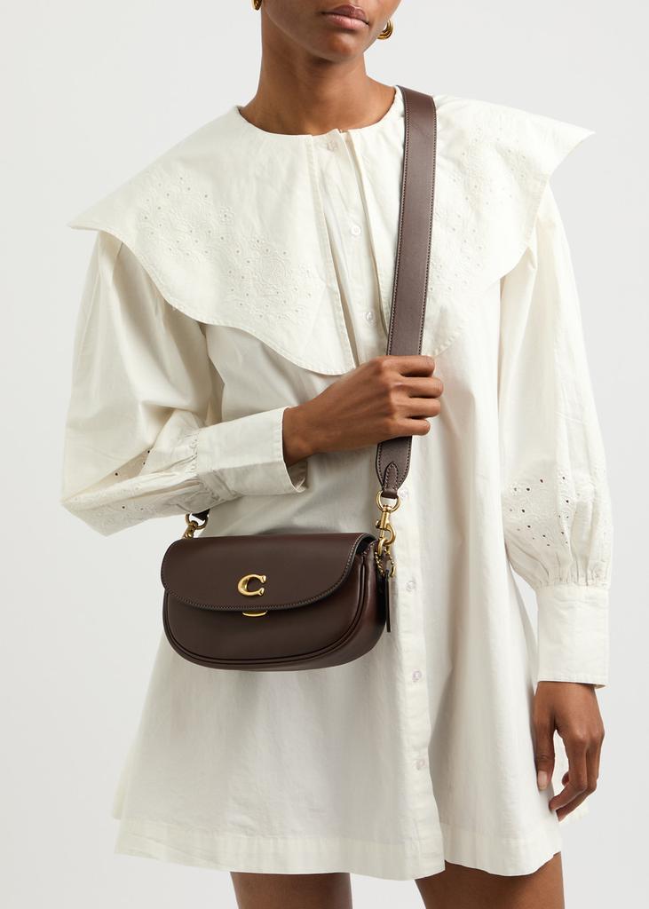 Coach Emmy 23 leather saddle bag - Shoulder Bags - BeyondStyle