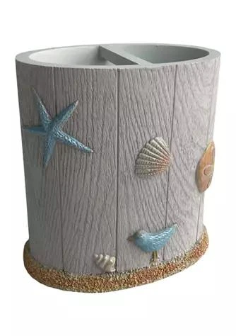 Sweet Home Collection Ocean Star Bath Accessory Collection Bathroom Toothbrush Holder