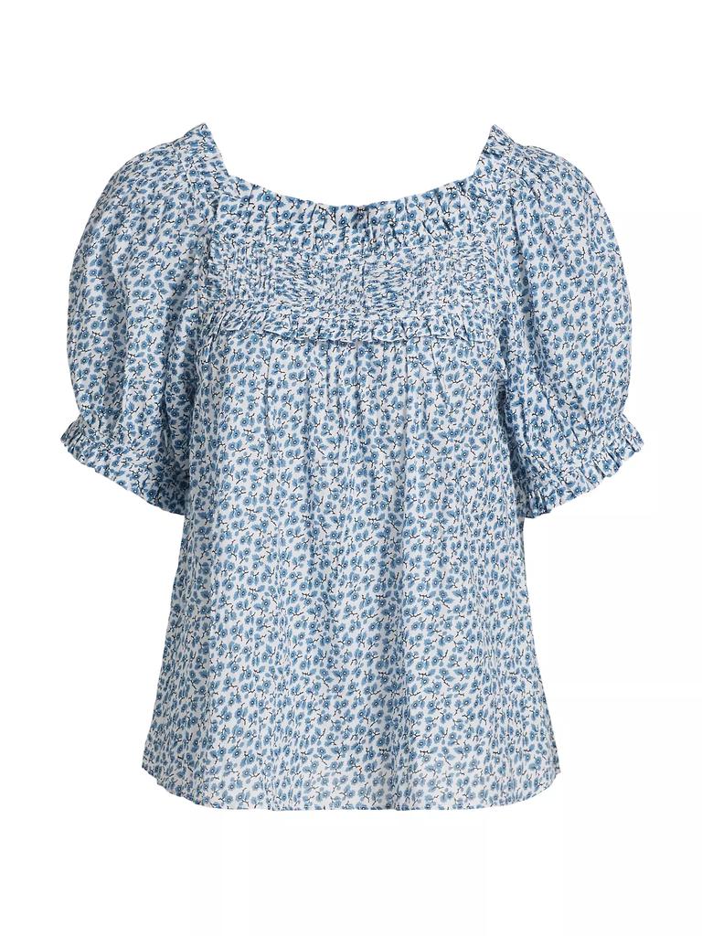 DÔEN Frances Floral Cotton Top