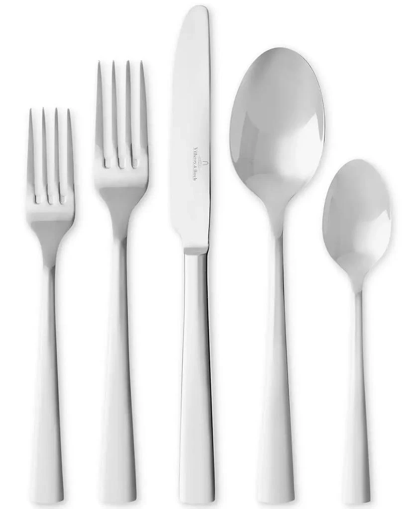 Villeroy & Boch Chancellor 60-Piece Flatware Set, Service for 12 2