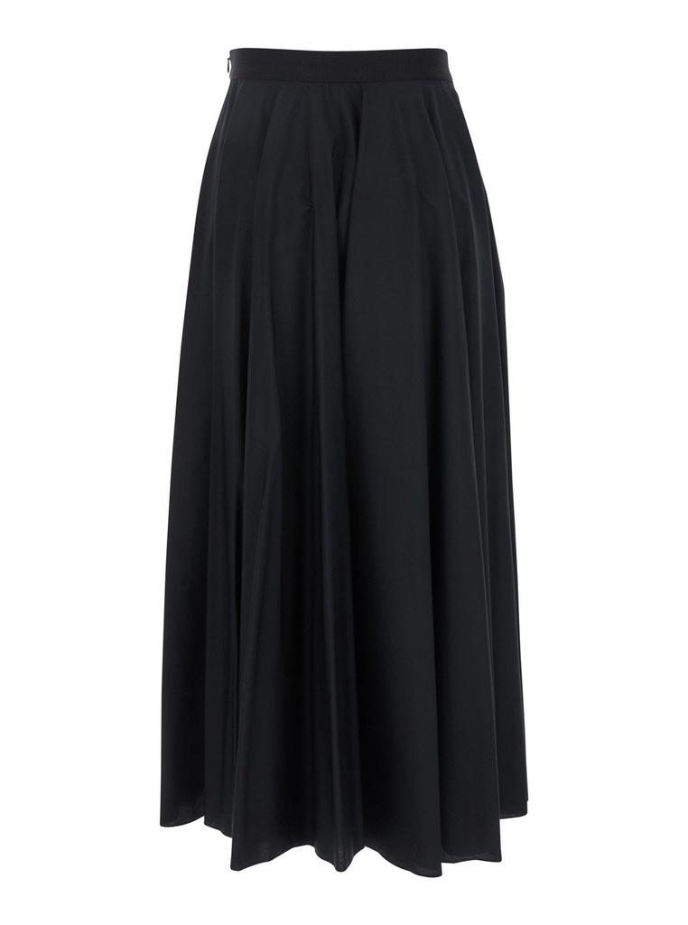 MAURO GRIFONI Mauro Grifoni Long Skirt with Draped Design