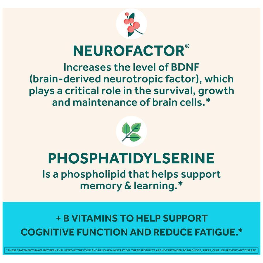 Neuriva Brain Health Supplement, Vitamins B12 & B6, Support for Memory and Focus Strawberry
