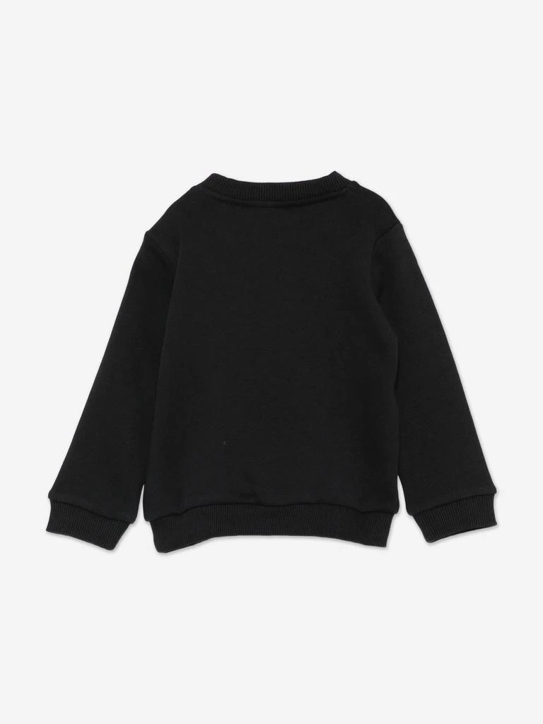 Moschino Moschino Baby Teddy Bear Logo Sweatshirt in Black 2