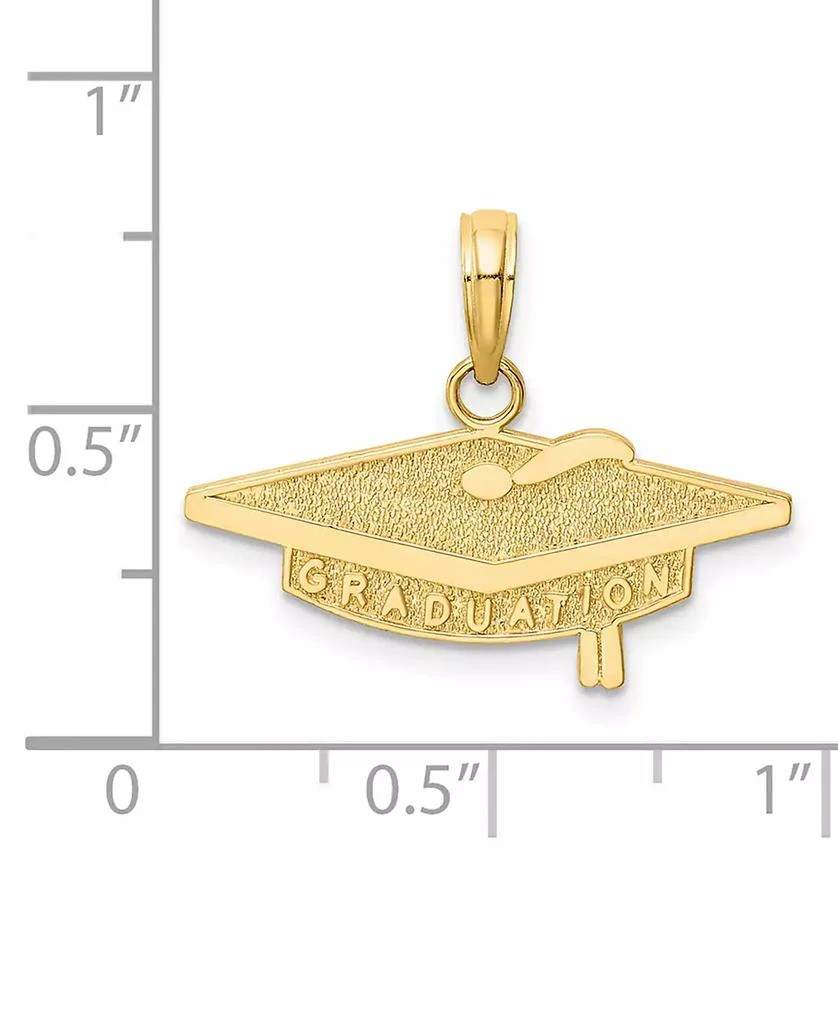 Macy's Graduation Cap Charm Pendant in 14k Yellow Gold 4