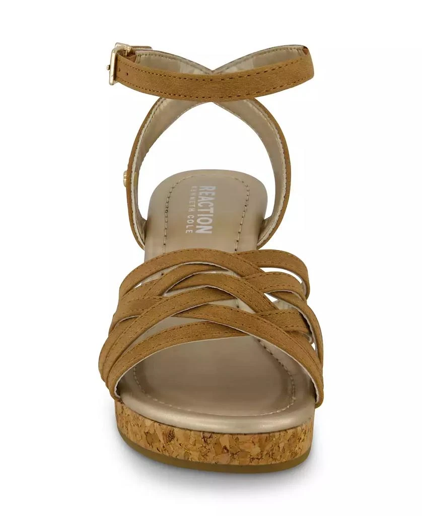 Kenneth Cole Little Girls Anastasia Bella Strap Wedge Sandals 6