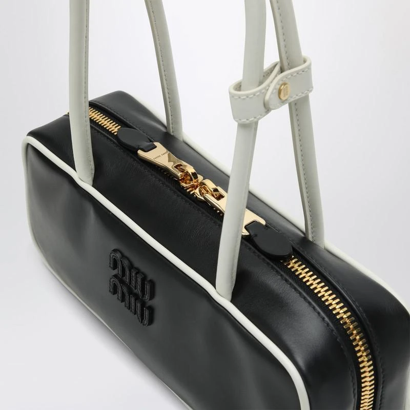 Miu Miu Beau bag in black/white leather 7
