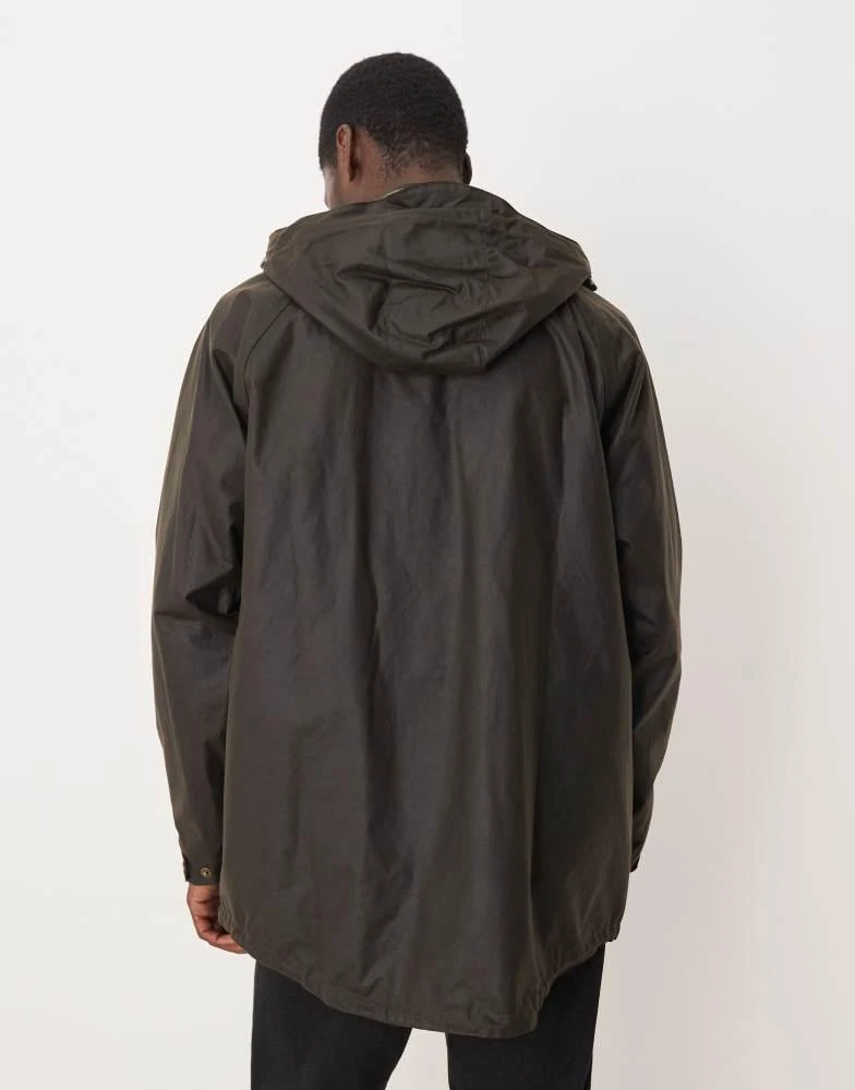 Barbour Barbour Re-engineered Endurance mountain wax parka in olive green 5