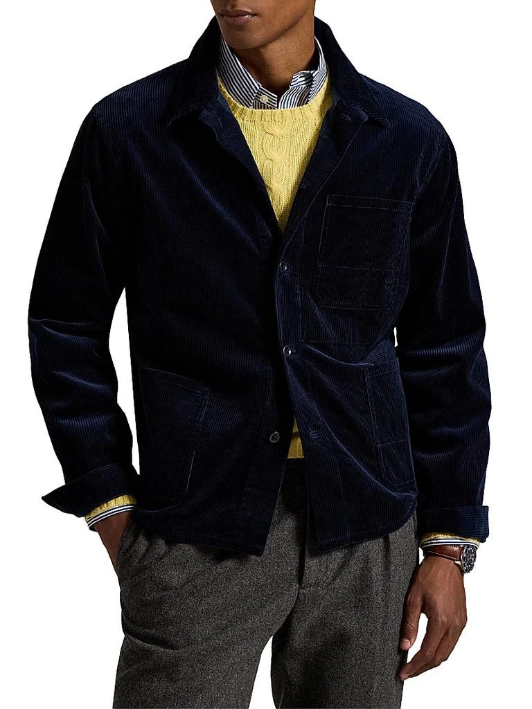 Ralph Lauren Corduroy Single-Breasted Field Jacket 3