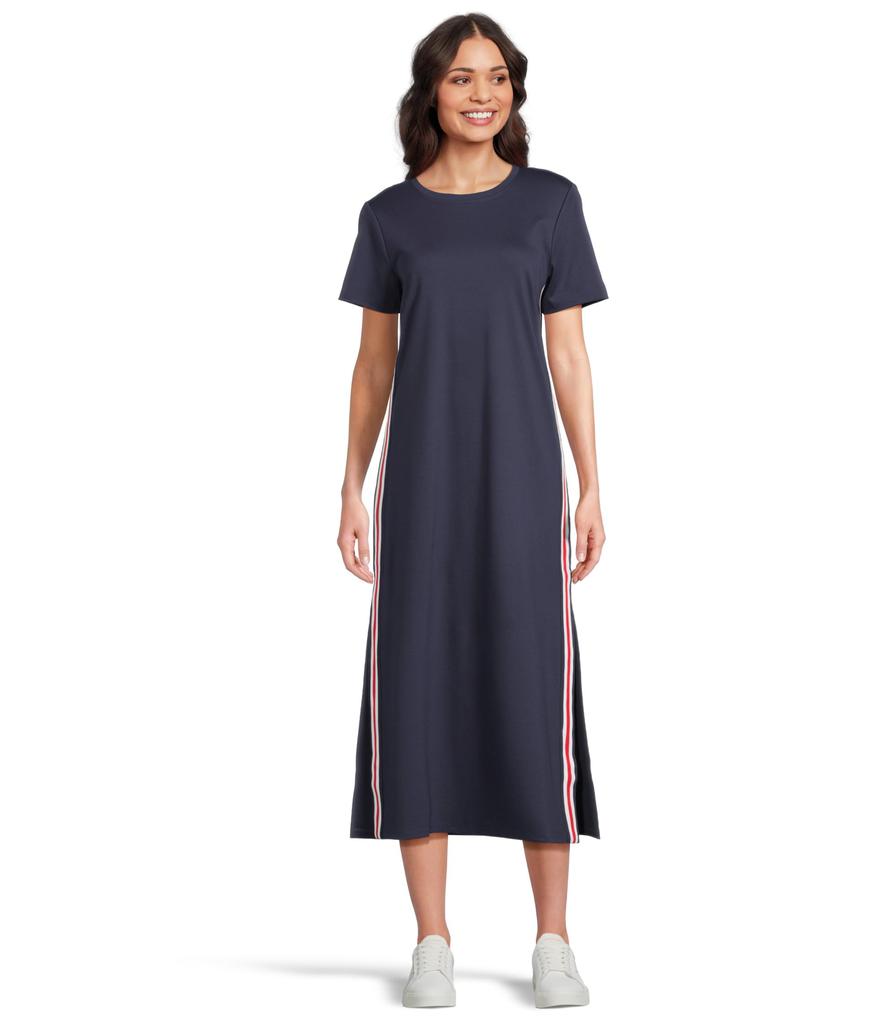 Elliott Lauren Short Sleeve Maxi Knit Dress