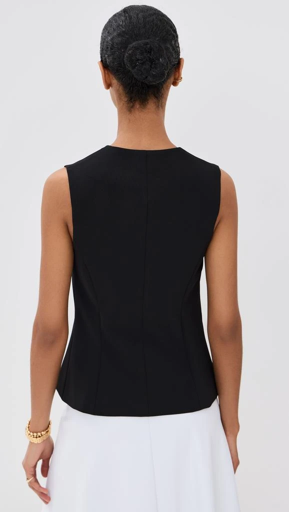 ROSETTA GETTY Sleeveless Button Front Top 2