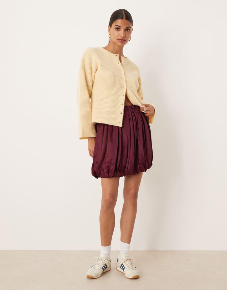 Alo Scholar Knit Cargo Skirt - Oatmeal Heather - Dresses & Skirts