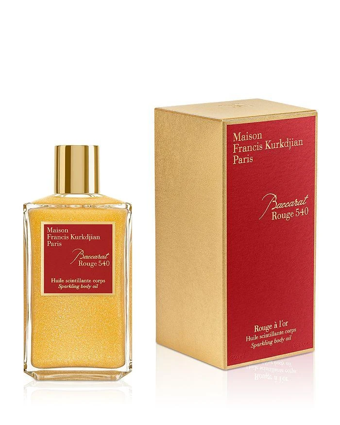 Maison Francis Kurkdjian Baccarat Rouge 540 Scented Sparkling Body Oil 6.8 oz. 2