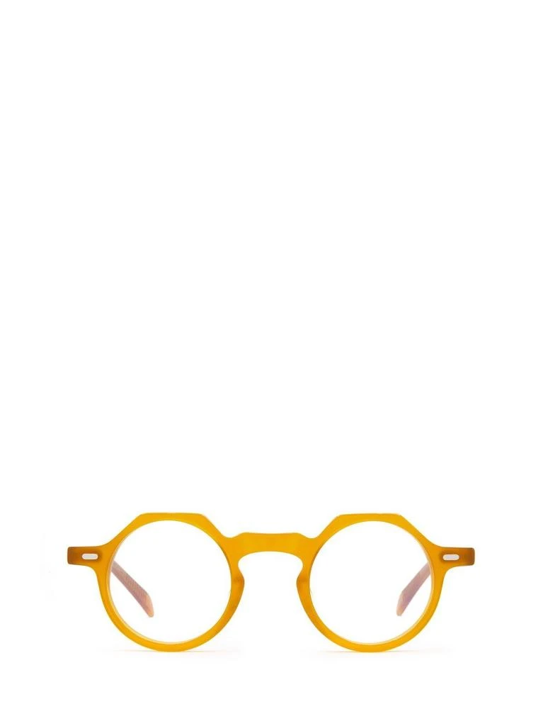Lesca Yoga Round Frame Glasses 1
