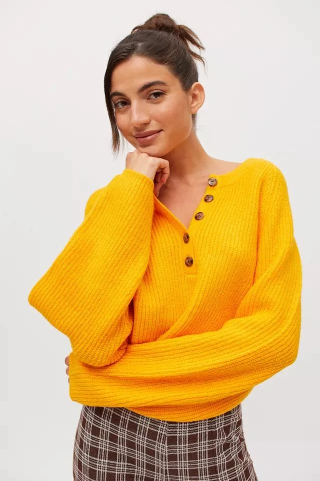 BDG BDG Harlow Henley Sweater 1