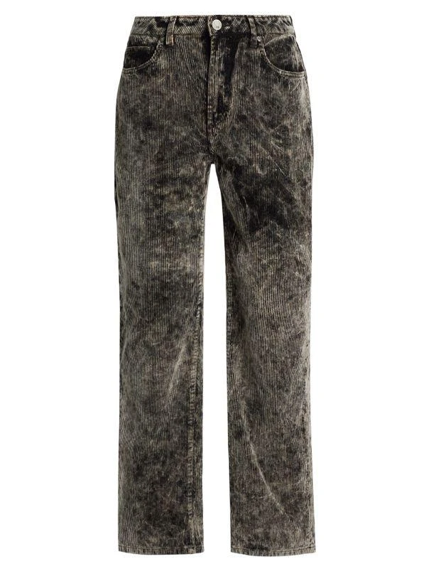 MONFRÈRE Jayden Acid-Washed Wide-Leg Jeans 6