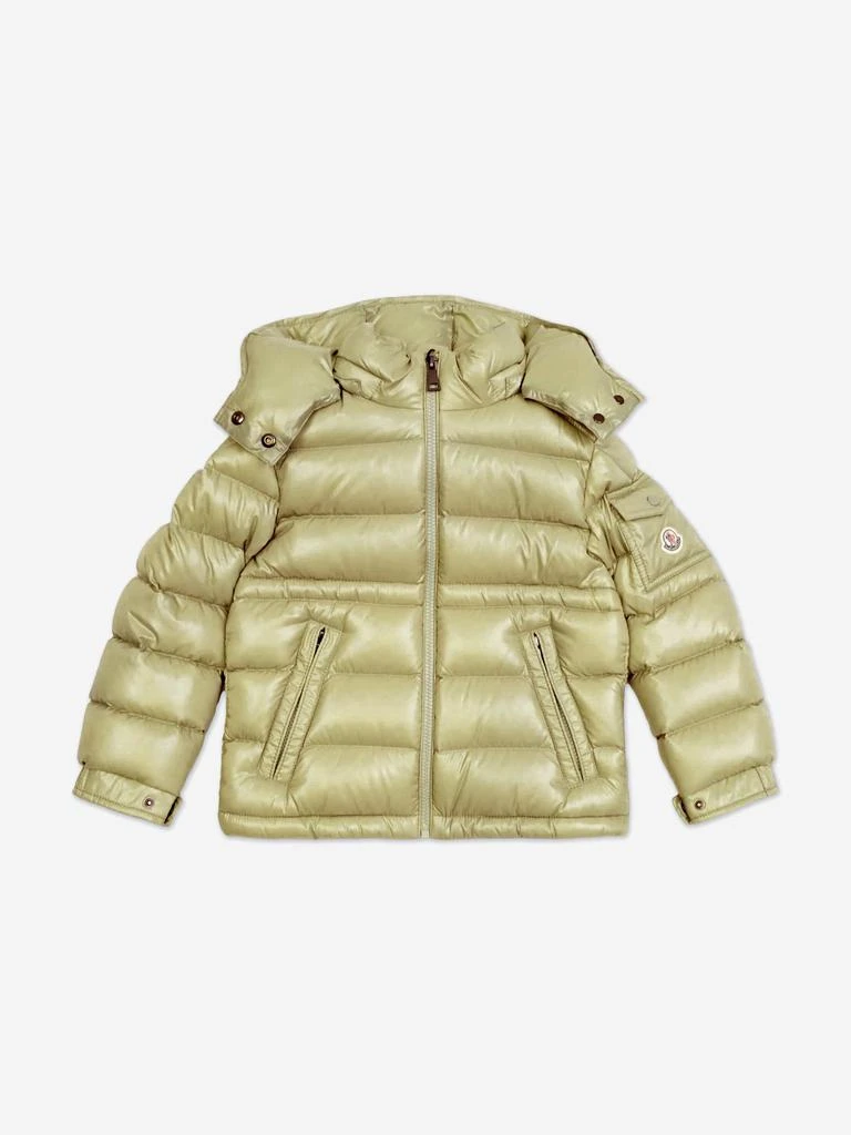 Moncler Moncler Enfant Girls Down Padded Maire Jacket in Green