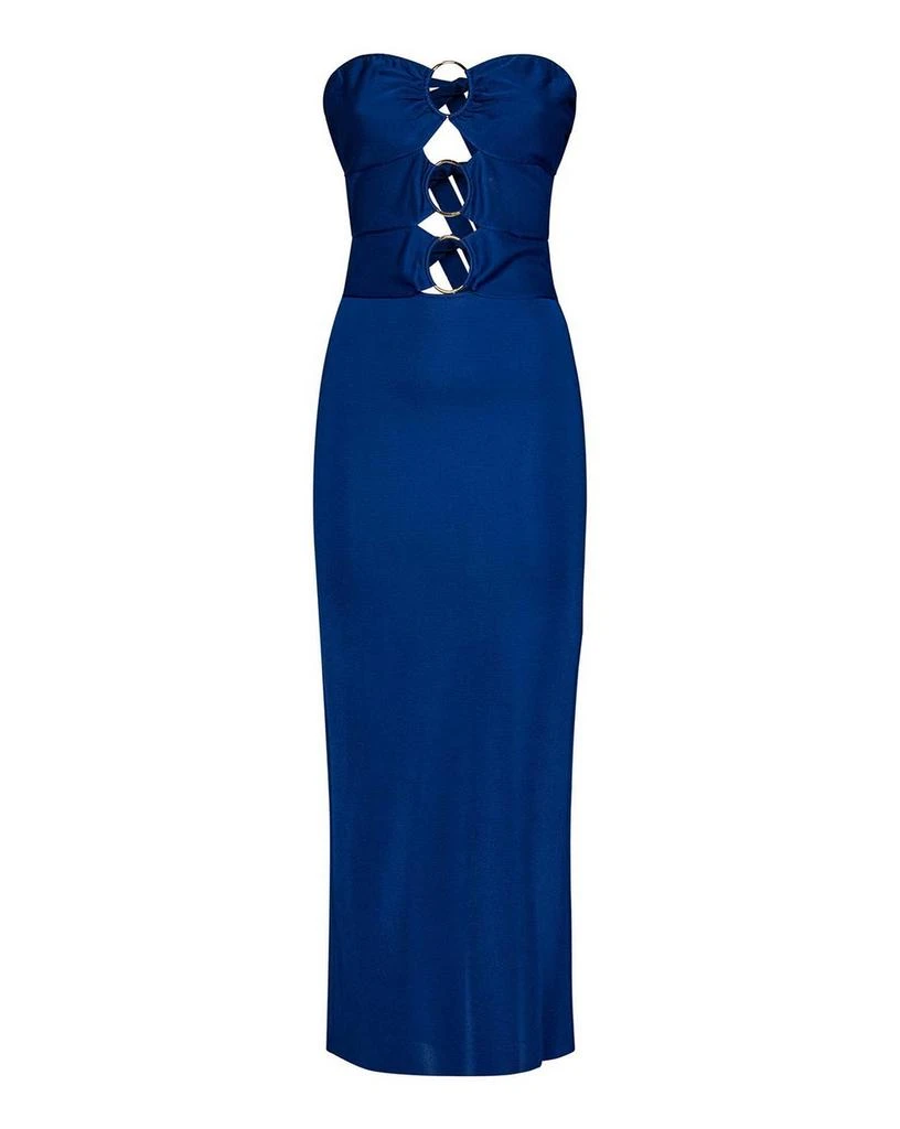 tom ford blue dress Tom Ford Polo Cashmere Dress