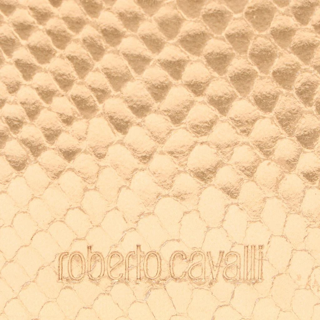 Roberto Cavalli Roberto Cavalli Logo Embossed Zipped Card Holder 3