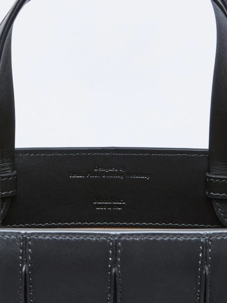 Max Mara Large leather whitney bag 4