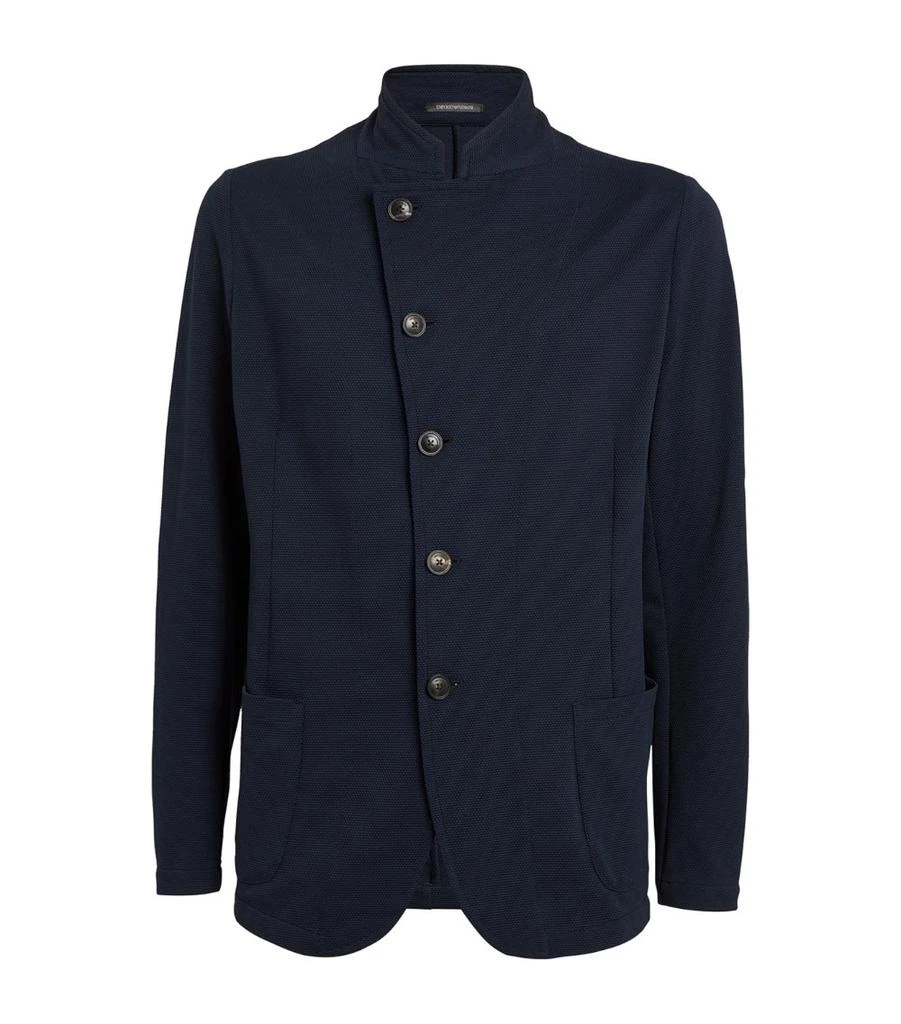Emporio Armani Nehru-Collar Blazer 1