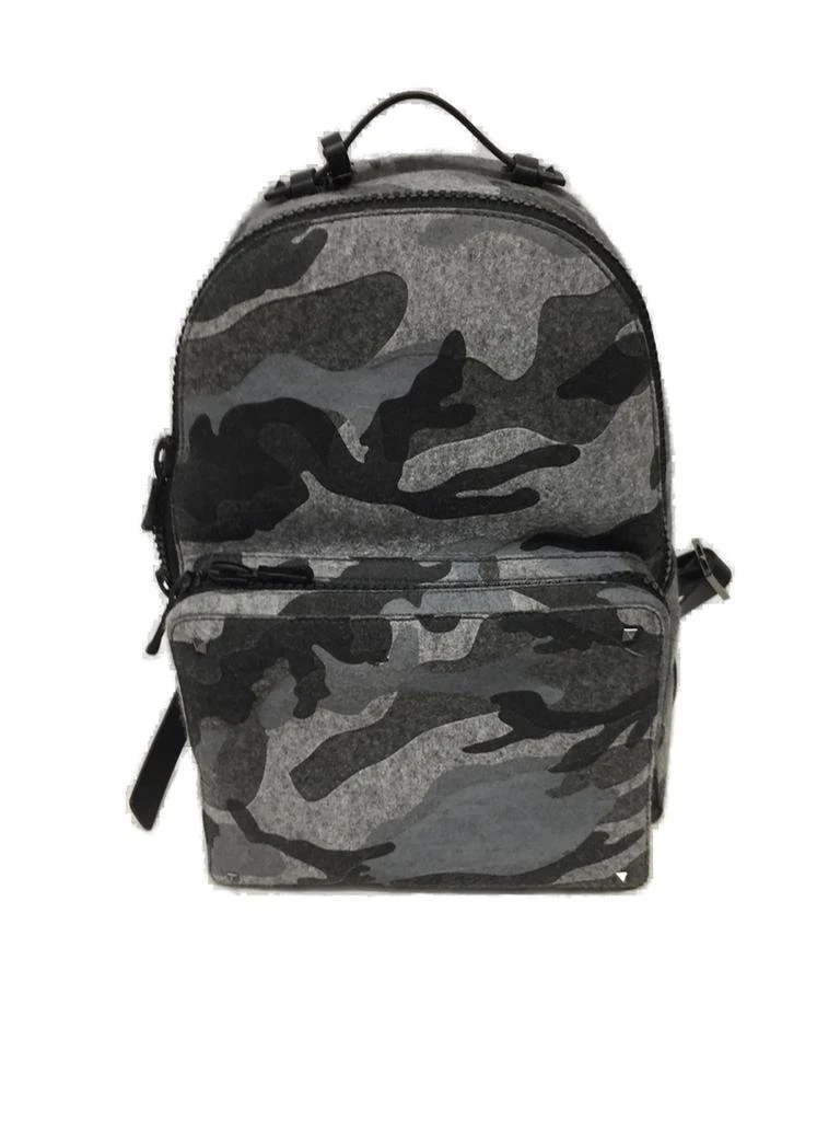 Valentino Valentino Garavani Rockstud Zip-Up Backpack 1