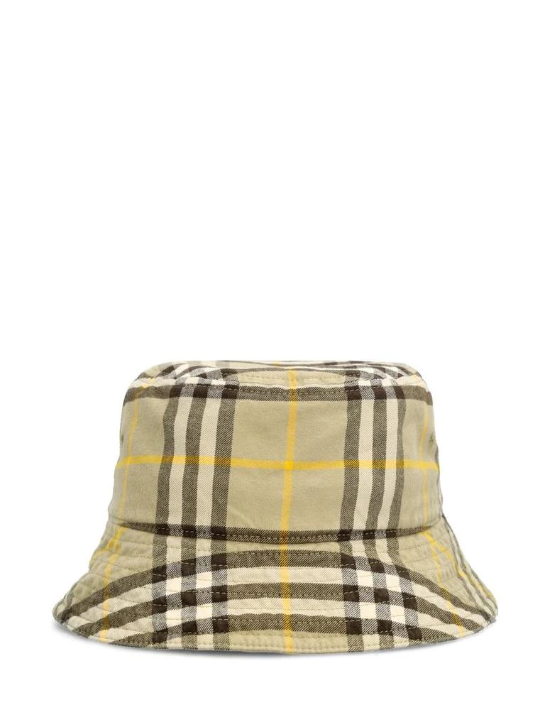 Burberry Burberry Bucket Hat With Check Print 1