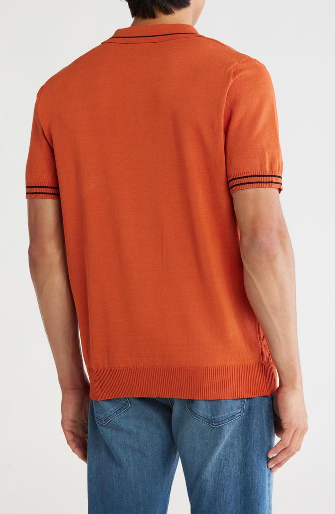 TR Premium Tipped Collar Sweater Knit Polo
