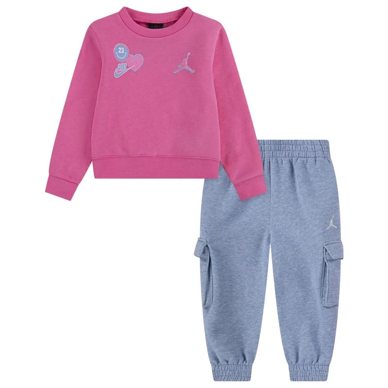 Jordan Jordan Blue Jean Bling Pants Set Girls' Toddler Baby