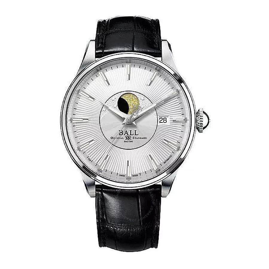 BALL Watch Trainmaster Automatic Silver Dial Men's Watch NM3082D-LLJ-SL