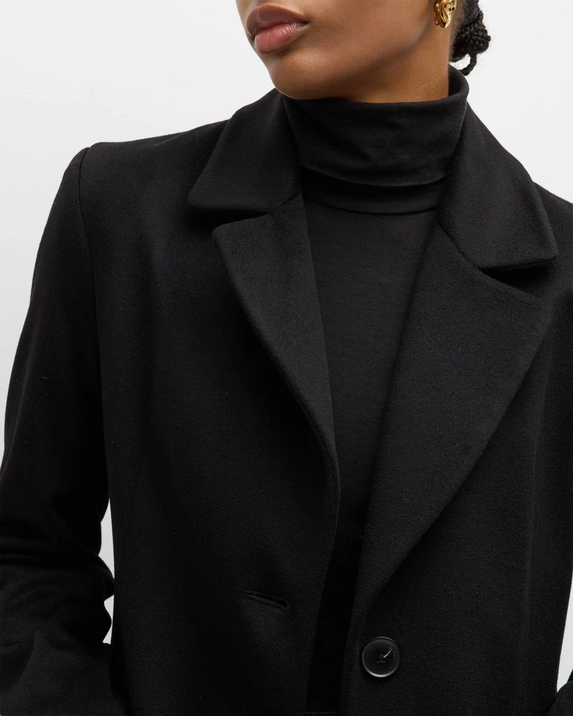 Fleurette Mia Single-Breasted Maxi Cashmere Coat 5