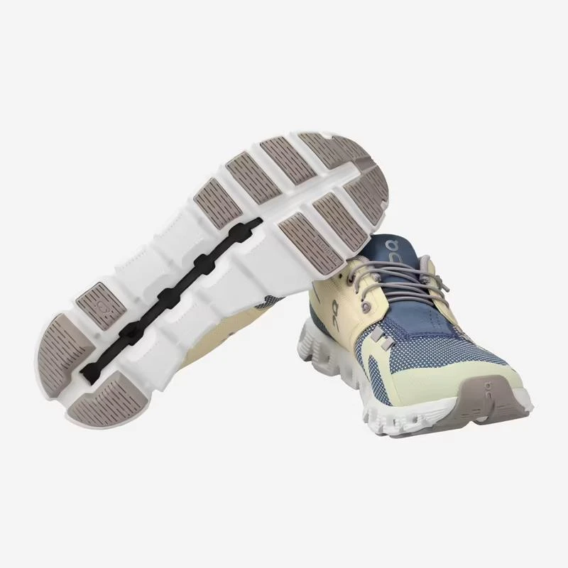 On On Cloud 5 Combo 79-98349 Sneaker Women's Ray Metal Slip-On Running Shoes 5