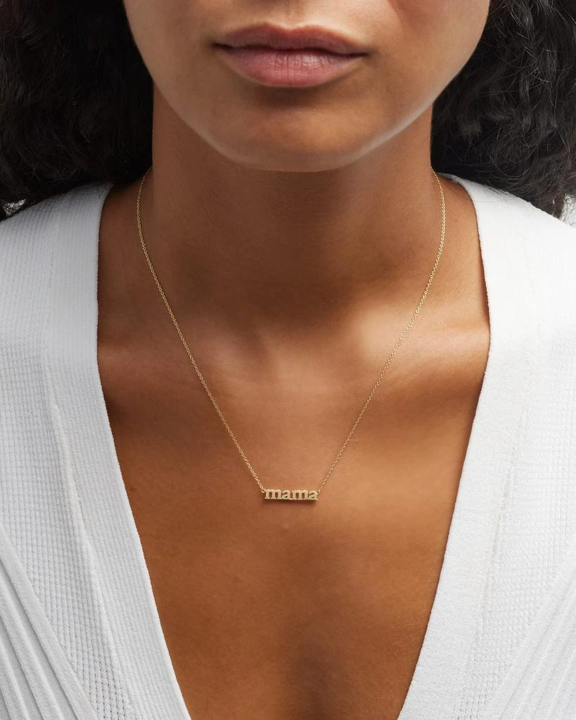 Jennifer Meyer 18k Mama Pendant Necklace 2