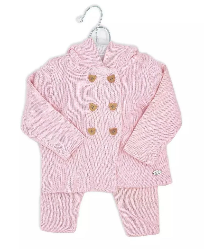 Rock-A-Bye Baby Boutique Baby Girls Jacket and Trouser Knitted, 2-Piece Set 3