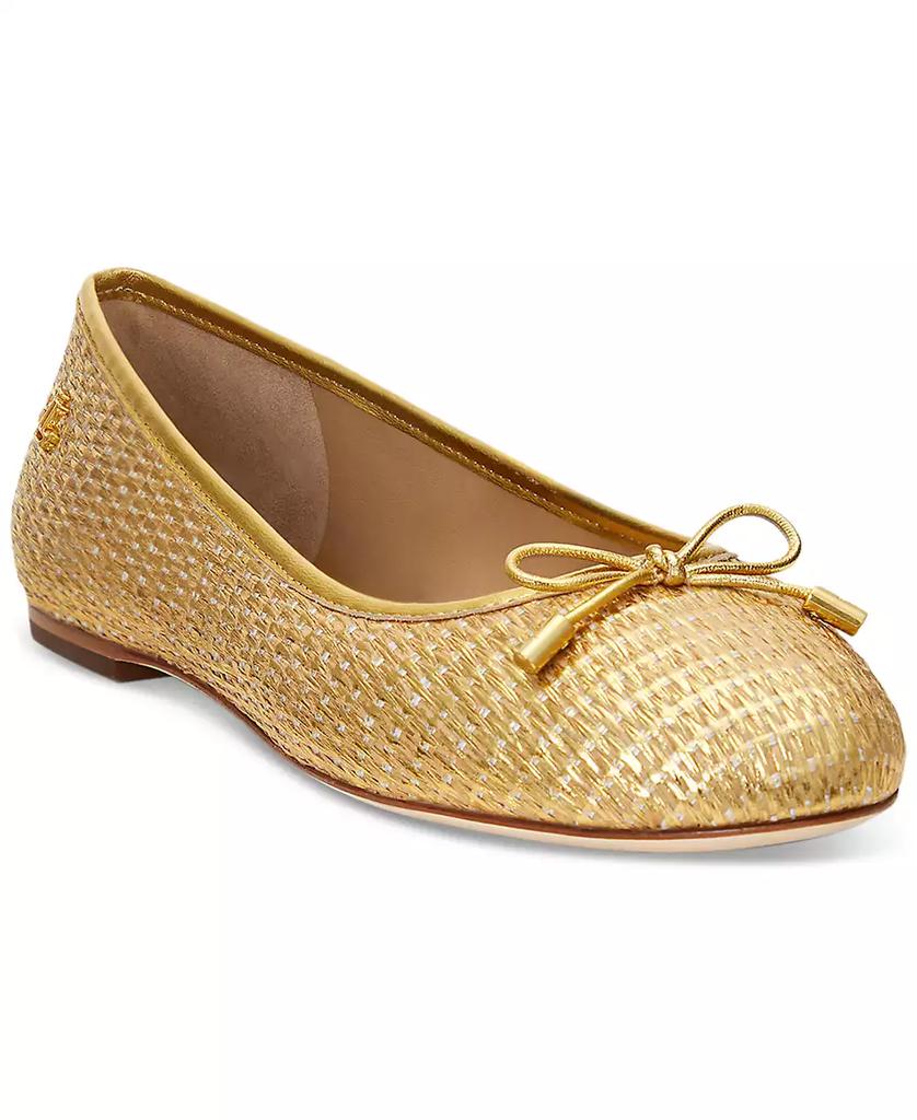 Ralph Lauren Women's Londyn Bow Ballet Flats - Shoes