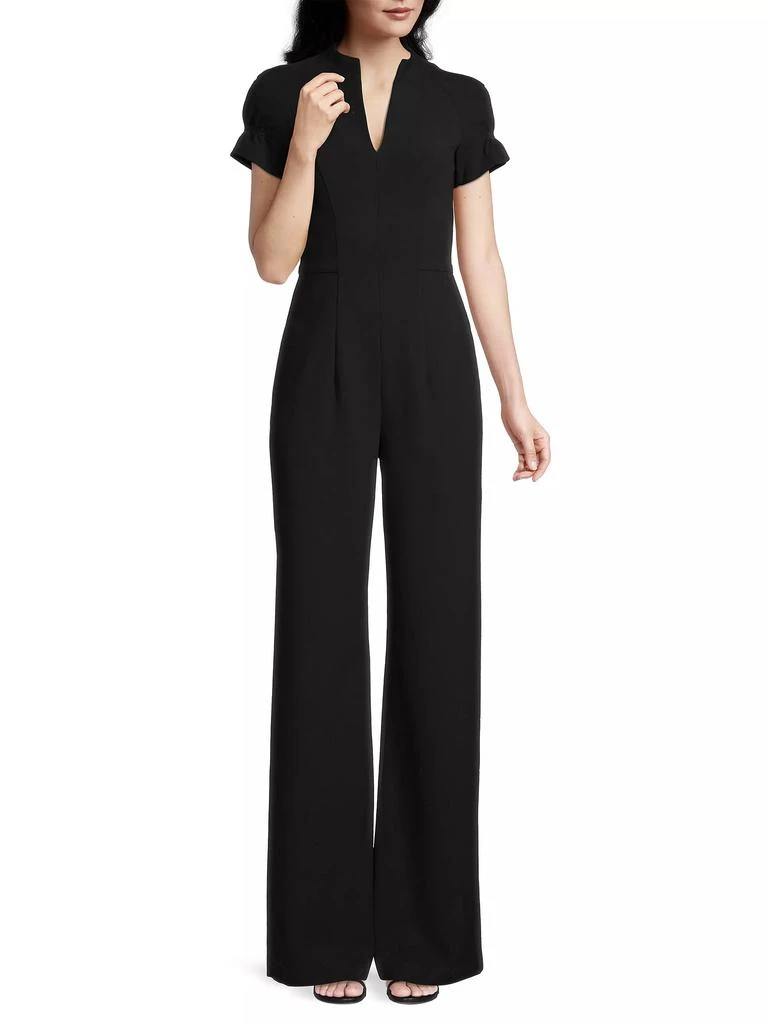 Black Halo Patel V-Neck Wide-Leg Jumpsuit 2