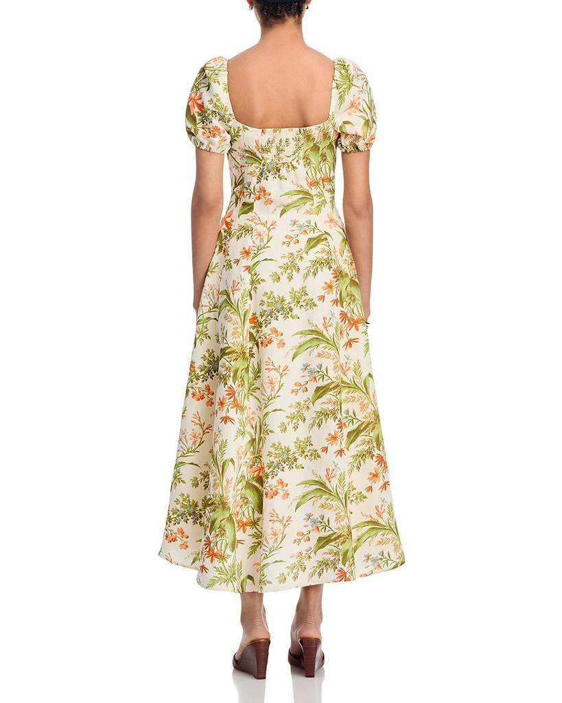 Paige Lindi Silk and Linen Dress 4