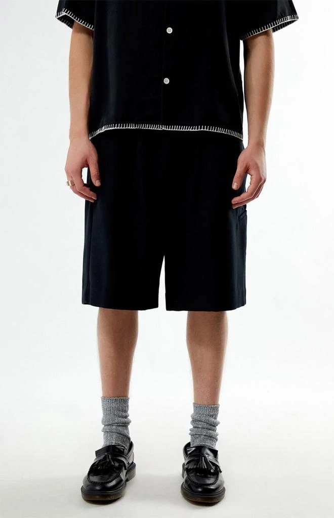 The Met x PacSun Ceremony Pleated Baggy Shorts 3