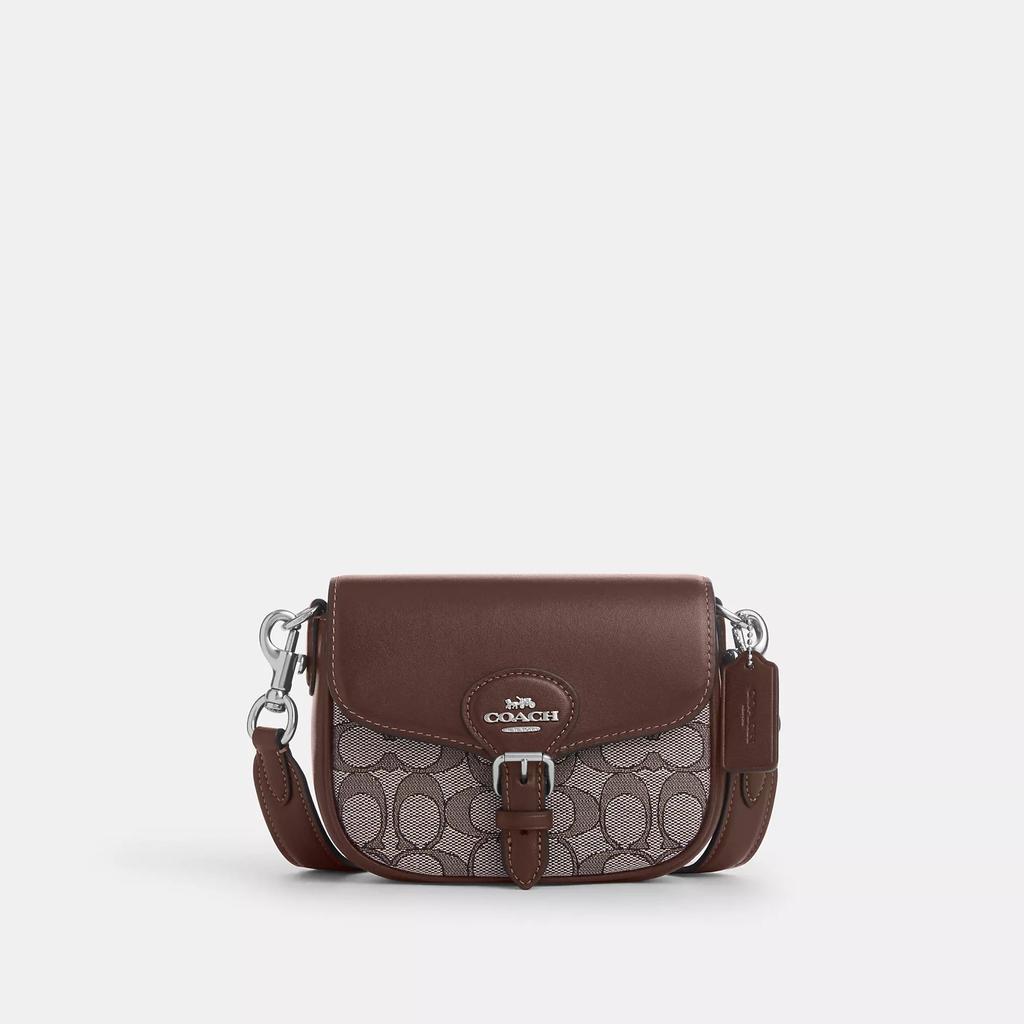 Coach Outlet Coach Outlet Amelia Saddle Bag In Signature Jacquard