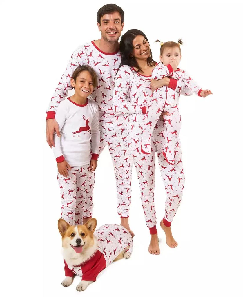 Leveret Matching Girls and Doll Cotton Holiday Pajamas 3